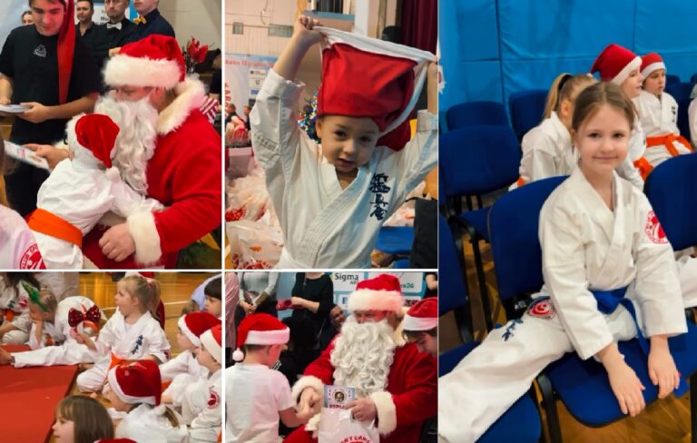 Fot.: Kielecki Klub Sportowy -Mikołajkowy Turniej Karate w Kielcach zgromadził około 600 uczestników w każdym wieku