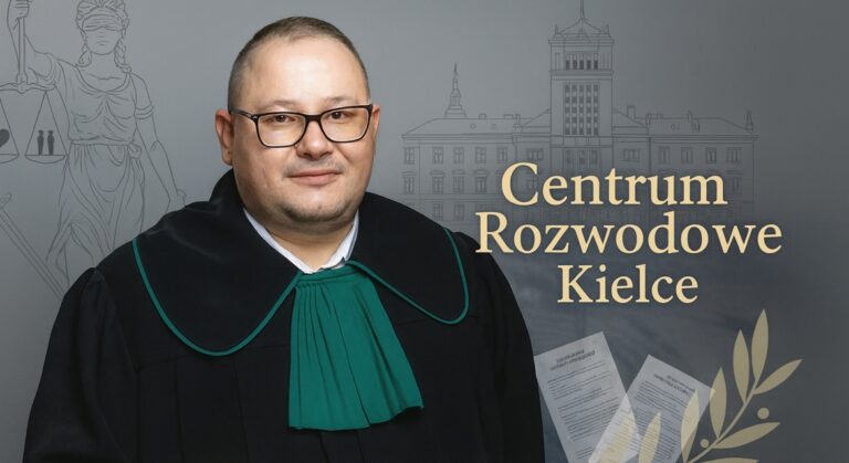 Mecenas Michał Bukowski, założyciel Centrum Rozwodowego w Kielcach, adwokat specjalizujący się w sprawach rodzinnych, znany z pracy opartej na strategii, spokoju i kompleksowym podejściu do rozwodu.