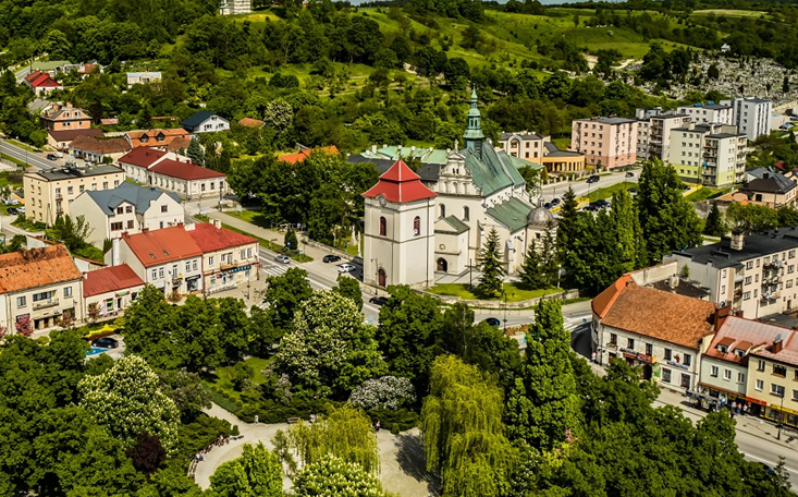 Pińczów-Zdrój coraz bliżej? Miasto buduje rurociąg wody siarczkowej Fot.: FB/Pińczów planuje budowę sanatoriów i zakładu przyrodoleczniczego.
