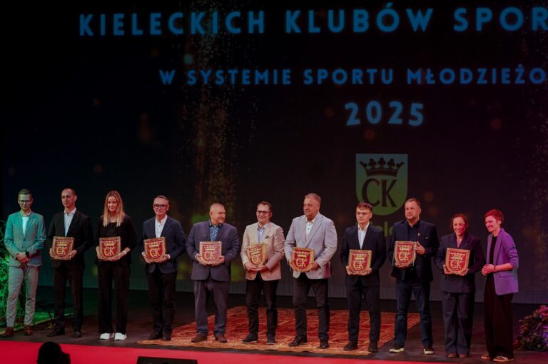 Fot.: UMCK/Podsumowanie sportowego roku 2025 w Kielcach: Gala w Kieleckim Centrum Kultury