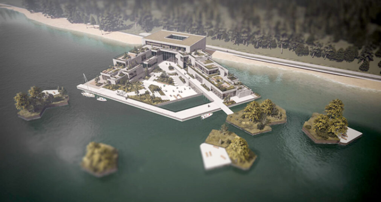 Fot.: Biuro Projektowe/Spółka Industria rezygnuje z budowy biurowca w tym miejscu, stawiając na rozwój produkcji surowców mineralnych.