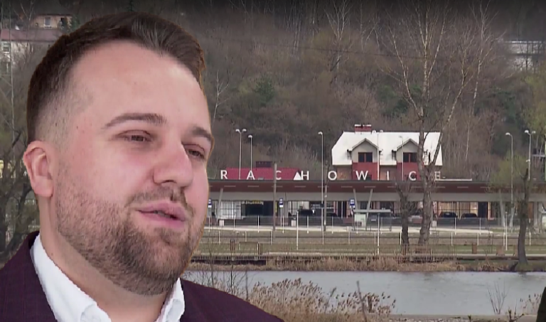 Na zdjęciu prezydent Starachowic Marek Materek. Miasto zainwestuje 80 mln zł w rozwój, edukację i bezpieczeństwo mieszkańców