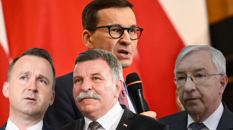 Lipiec, Kryj i Cieślak idą z Morawieckim