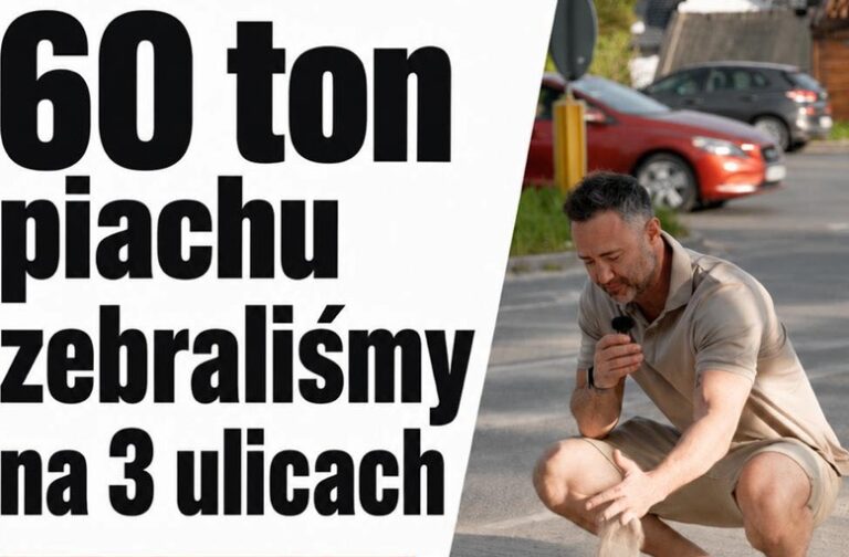 Tony pyłu i poeksploatacyjnego piachu na krawężnikach kieleckich dróg. Prywatne podsumowanie akcji radnego Burszteina udowodniło, że zaledwie trzy ulice skrywały 60 ton brudu.