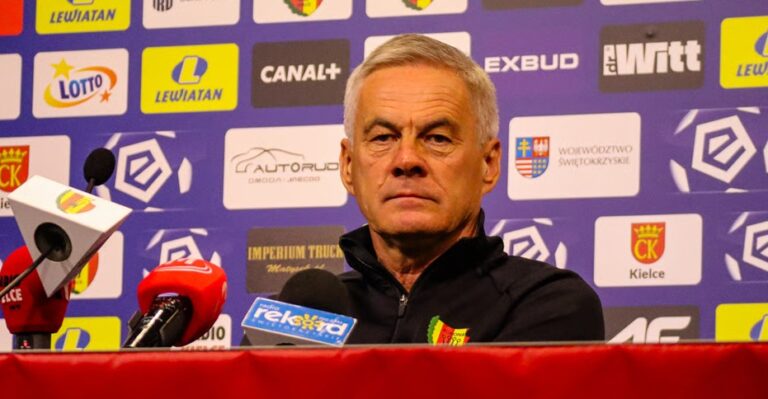 Fot.: Korona Kielce/Trener Jacek Zieliński ucina spekulacje: „Jedziemy najsilniejszym składem!”