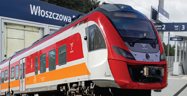 Tragiczny wypadek na Centralnej Magistrali Kolejowej we Włoszczowie. Pod kołami pociągu zginął mężczyzna