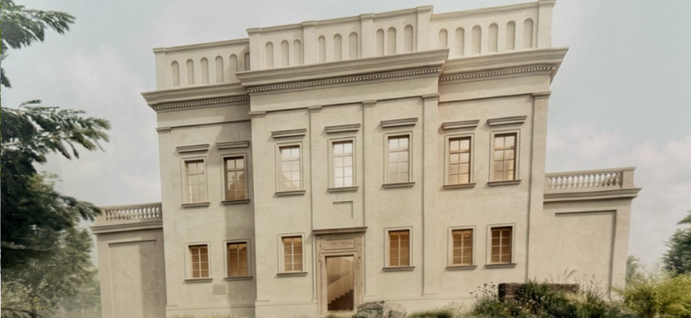 Fot.: Wizualizacja zwycięskiego projektu przebudowy dawnej synagogi w Kielcach, która po latach zaniedbań ma stać się nowoczesnym centrum kultury.
