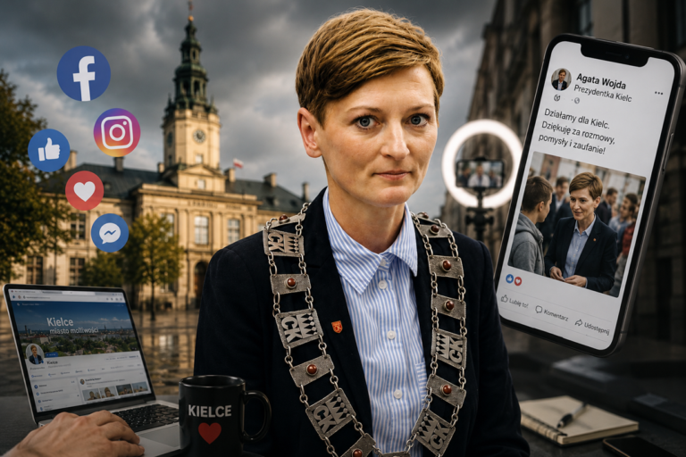 Agata Wojda znalazła się w krajowej czołówce prezydentów angażujących użytkowników Facebooka. Znacznie gorzej wyglądają dane dotyczące przyszłości młodych mieszkańców Kielc.