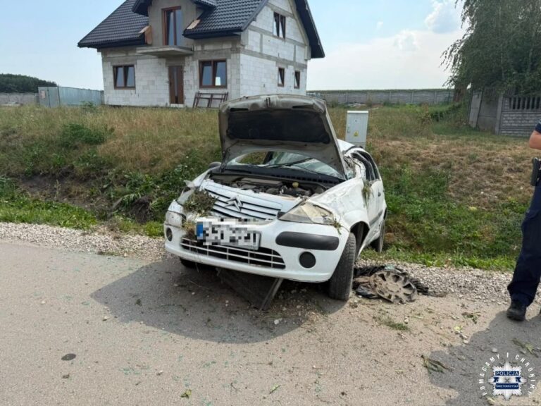 Jeden samochód porzucił w rowie, kolejne trzy też ukradł. 20-latek wpadł dzięki czujności dzielnicowego