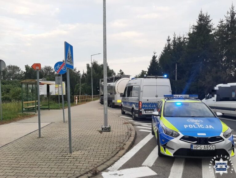 Wpadli podczas akcji „Trzeźwy poranek”. Jeden prowadził ciężarówkę po alkoholu