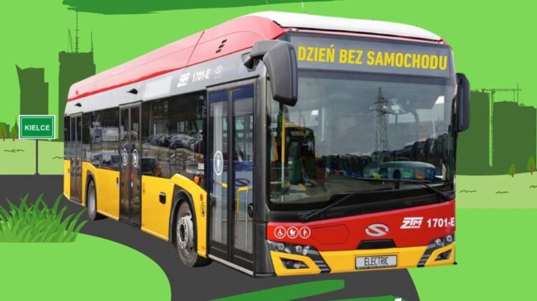 Wtorek, 22 września! Bezpłatne autobusy w Kielcach! dzień bez samochodu kielce