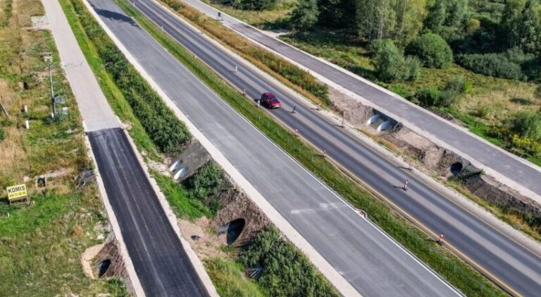Fot.: GDDKiA/Obwodnica Morawicy niemal gotowa. Minister podał termin otwarcia całej trasy